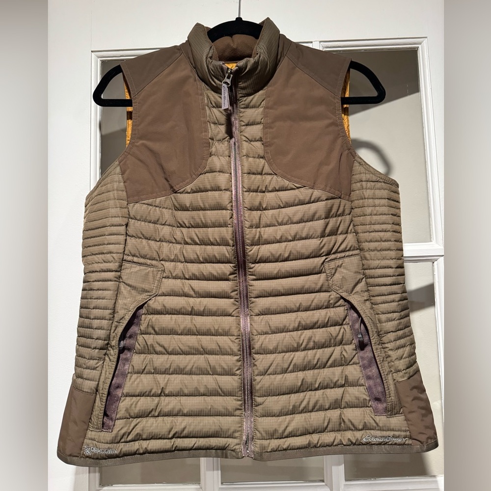 Eddie Bauer Sport Shop 100% Goose Down 700 Quilted Vest - Women’s Medium Petite